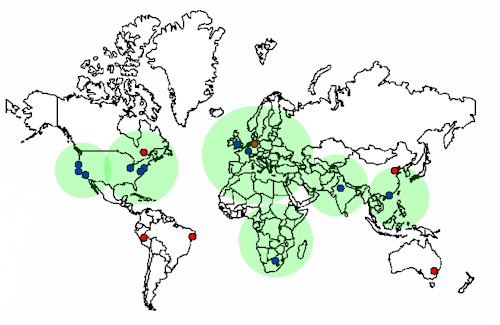 Global Network Map